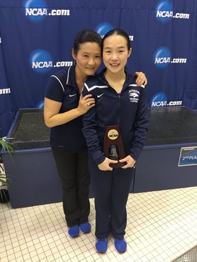 Sharae Zheng Dominates 1-Meter Diving