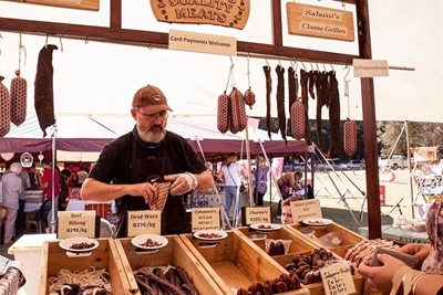 A buffet of vehicles at SPAR Karoo Food Festival