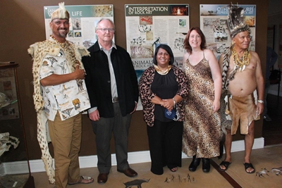 Rock Art exhibition officially opened
