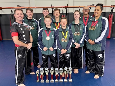 Skopboksers palm verskeie medaljes in
