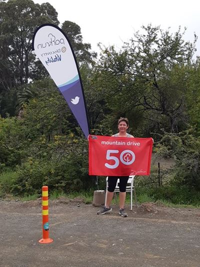 Jenny Calitz completes her 50th parkrun