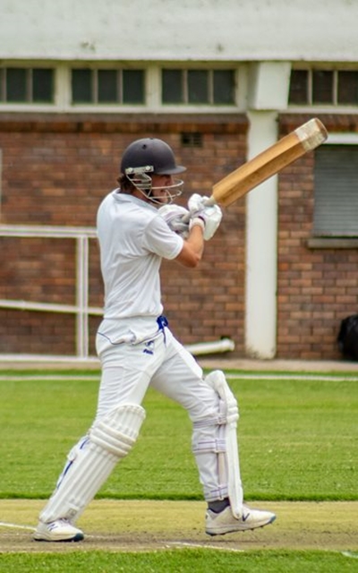 Local cricket clubs in action
