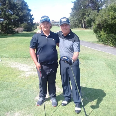 Young golfer's got a sweet swing