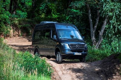 Mercedes-Benz Sprinter receives new heart and better traction
