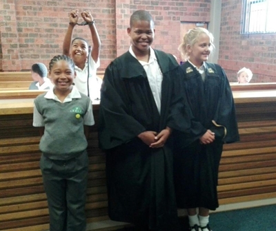 Learners get to walk on the legal side