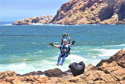Mossel Bay boasts longest over-sea zipline
