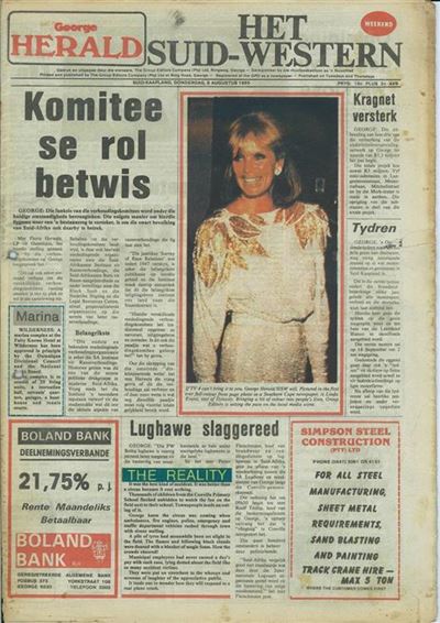 Thirty years of Knysna-Plett Herald