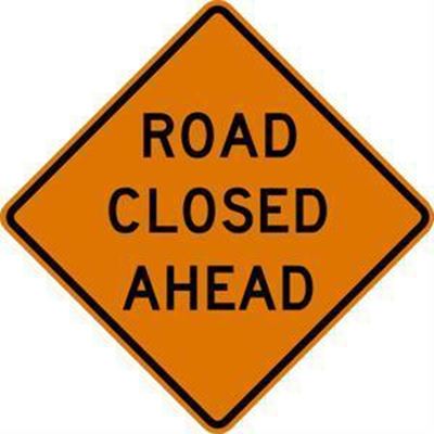 Roadworks in Great Brak