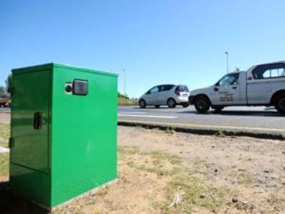 Speed camera lurking again
