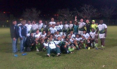 Oudtshoorn-spelers in Curriebeker-span