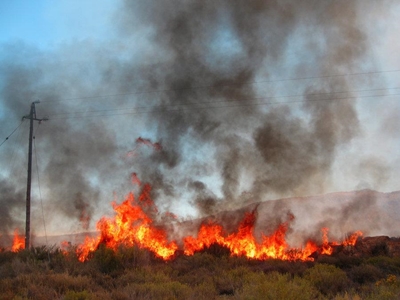 Be cautious of fire