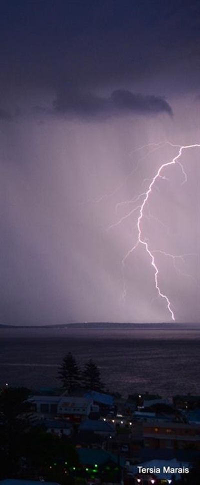 Mossel Bay skies light up