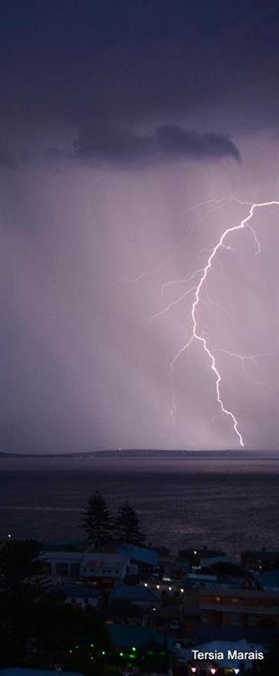 Mossel Bay skies light up