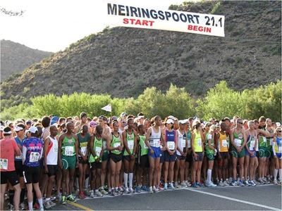 Meiringspoort-marathon in Oktober