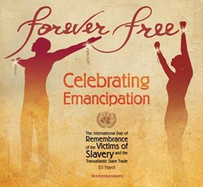 Emancipation of slaves celebrated