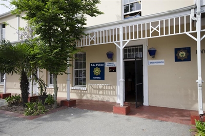 BMW stolen in front of police station