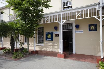 BMW stolen in front of police station