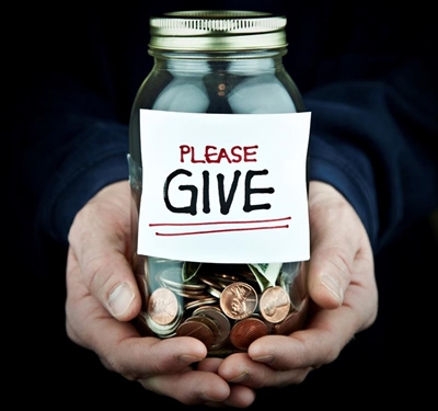 Be vigilant when donating