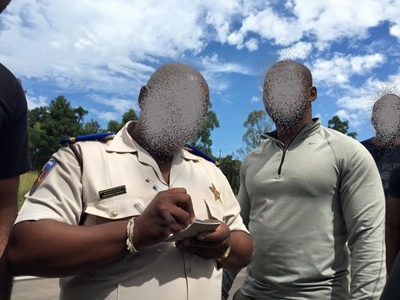 Close call: Female motorist comes in contact with fake officers on N12