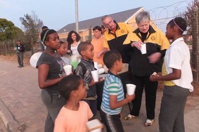 Lions Club members do it for the community