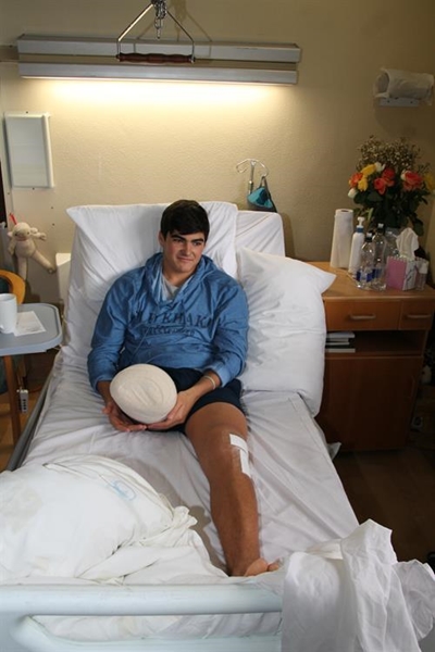 Caleb upbeat as he heads home