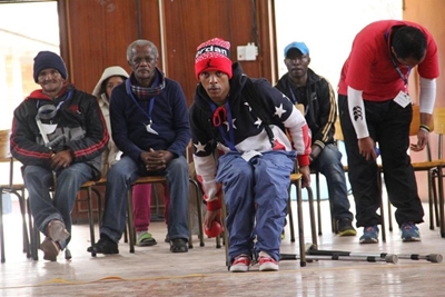 Boccia tournament growing