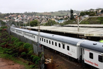 Healthcare train comes to George
