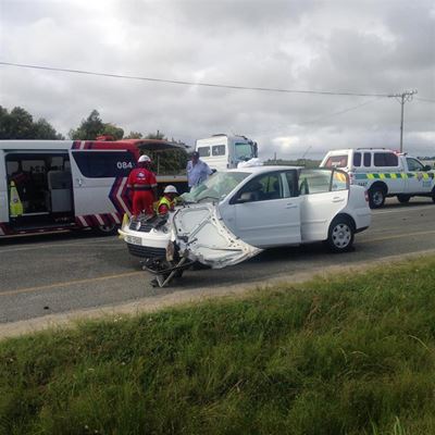 Injured crash victim discharged