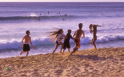 Beach sports program for the youth