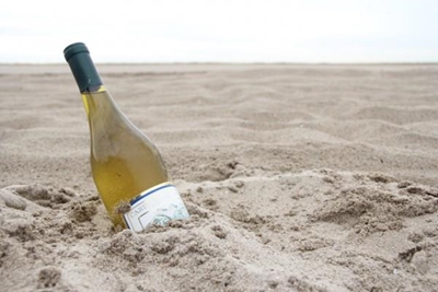 Drank nie toegelaat op strande