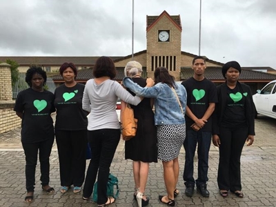 Activists assist families in child abuse case