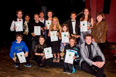 Eisteddfod kry pop, rock en jazz afdelings by