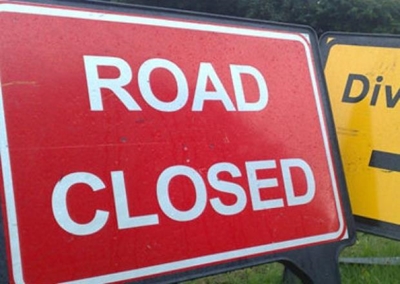 Traffic disruptions during Hillclimb