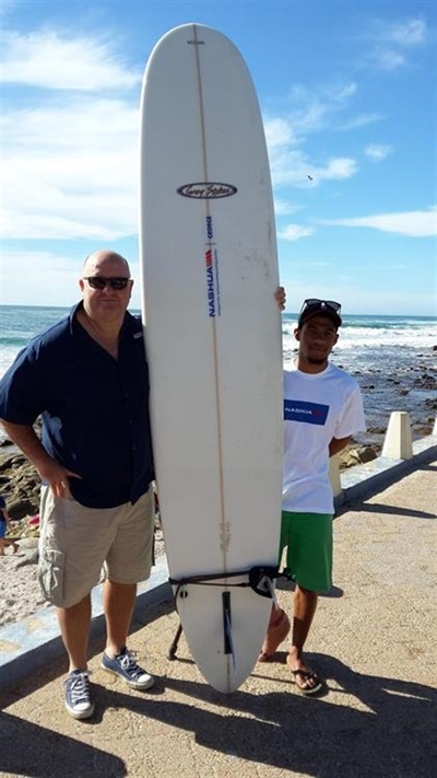 Talented surfer attracts sponsorship
