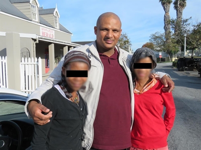 Rescued young vagrants back home