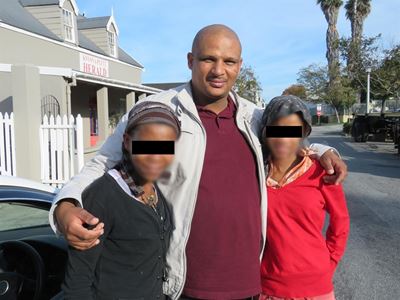 Rescued young vagrants back home
