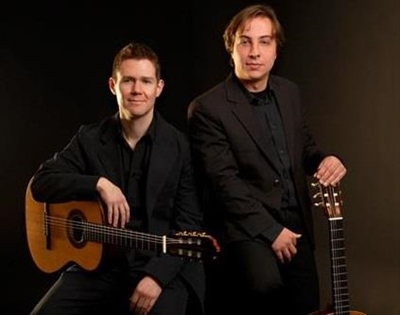 Lively guitar duo in Mossel Bay