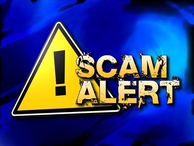 Beware the scammers