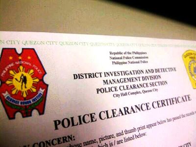 Applications for police clearance simplified