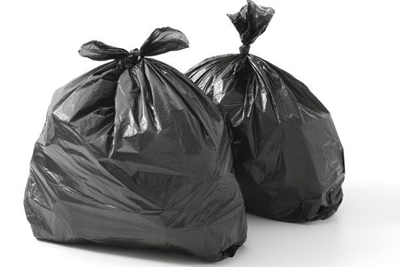 Rubbish bags delivered in new financial year