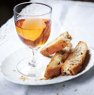 Eerste biscotti- en wynproe ooit