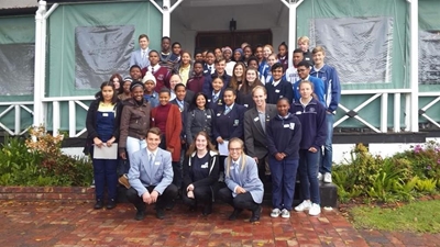 Rotary Interactors get together for training