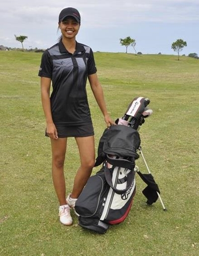 Young golfer aims for the big time
