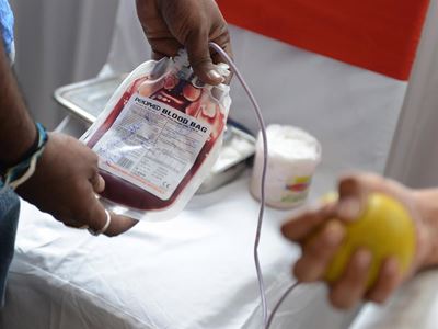 Blood donation needed after holidays