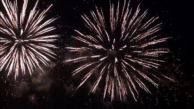 Fireworks caused minimal harm