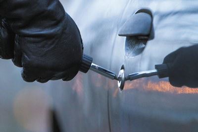Money stolen from car