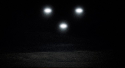 Strange lights in the sky - again