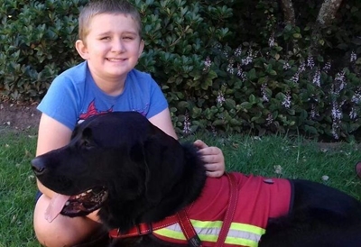 This boy's best friend a priceless gift