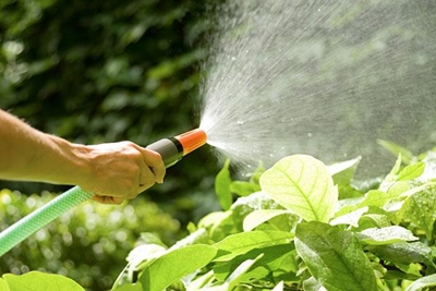 Managing water restrictions at home