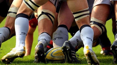 Rugbybulle gaan koppe stamp